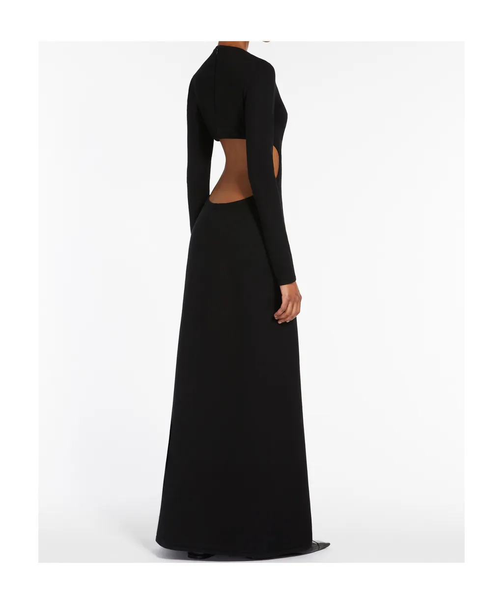 Slim-Fit Stretch Yarn Dress