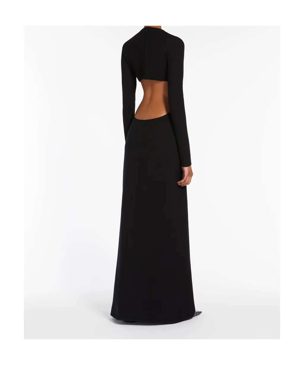 Slim-Fit Stretch Yarn Dress