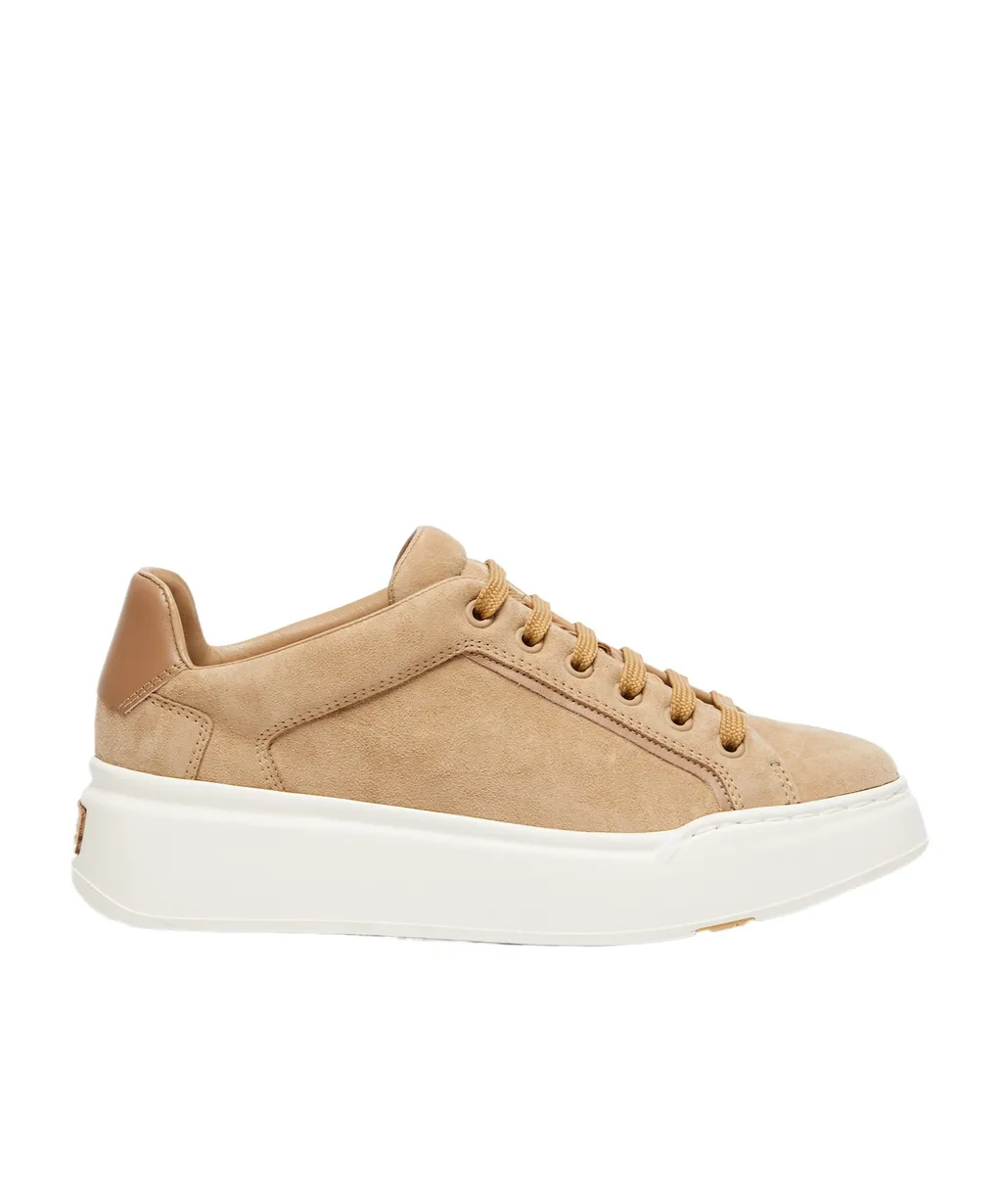 Round Toe Lace-Up Sneakers
