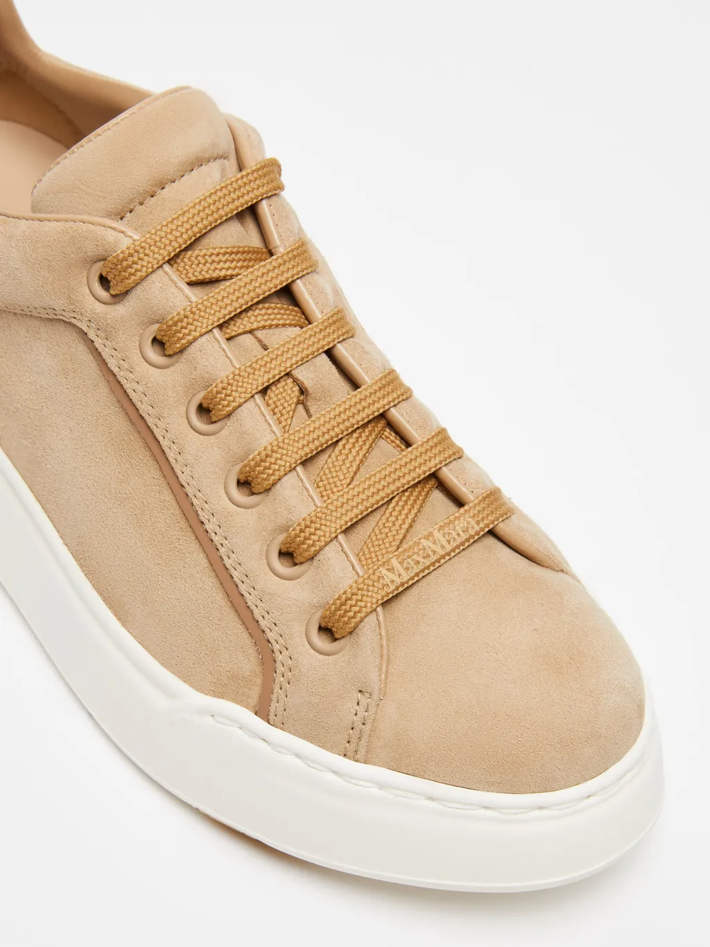 Round Toe Lace-Up Sneakers
