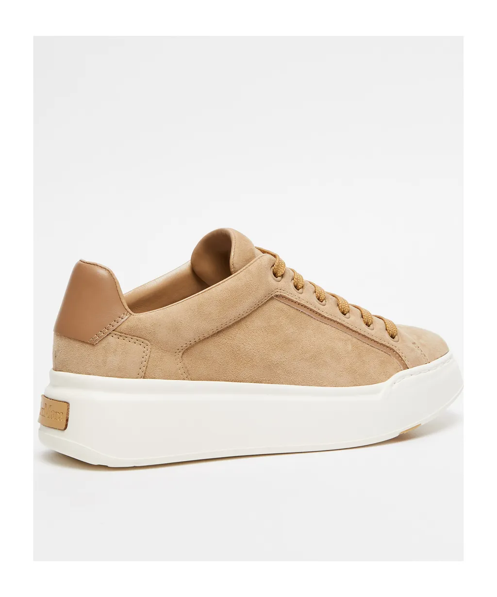 Round Toe Lace-Up Sneakers