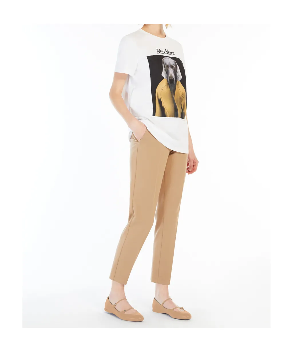 Pleat Detailed Tapered Trousers
