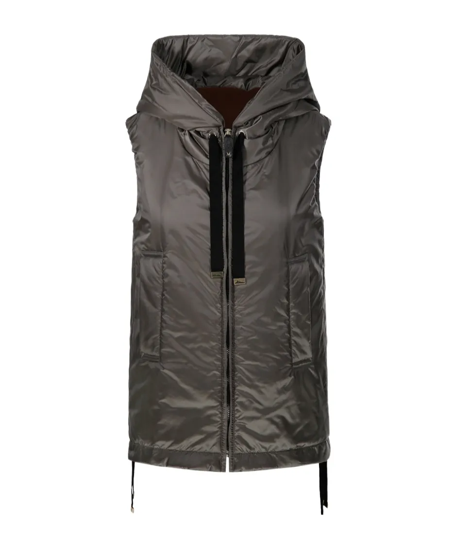 The Cube Greengo Zip-Up Drawstring Gilet