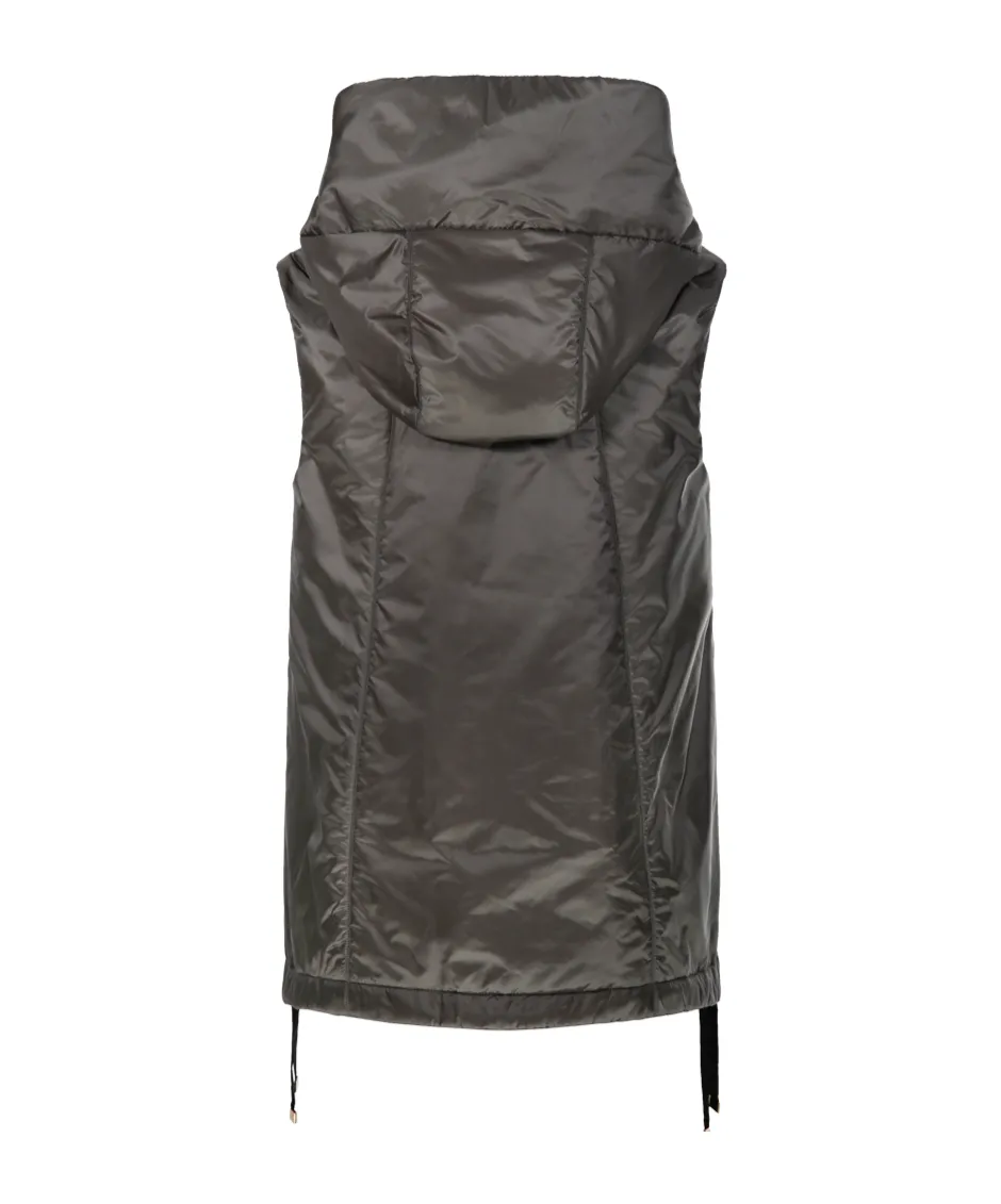 The Cube Greengo Zip-Up Drawstring Gilet