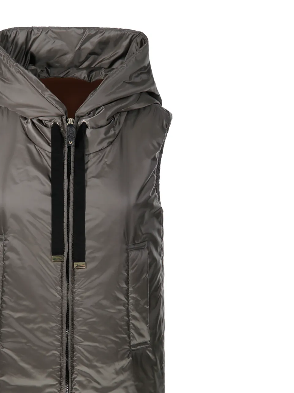 The Cube Greengo Zip-Up Drawstring Gilet