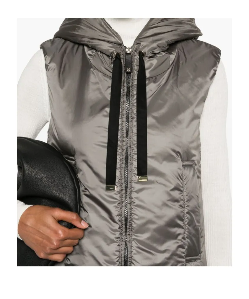 The Cube Greengo Zip-Up Drawstring Gilet