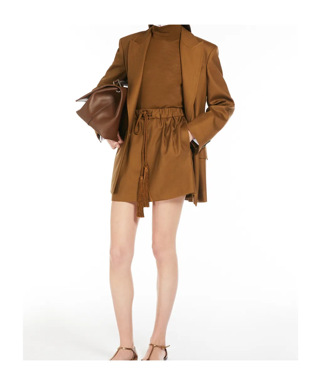 Double-Breasted Long-Sleeved Jacket