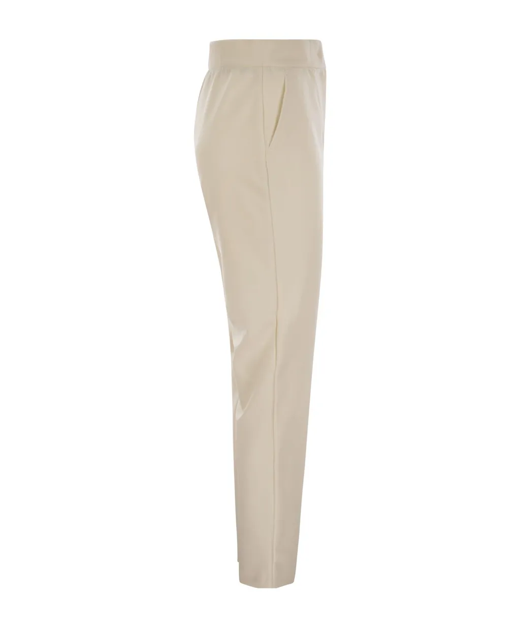 High-Waisted Casual Pants