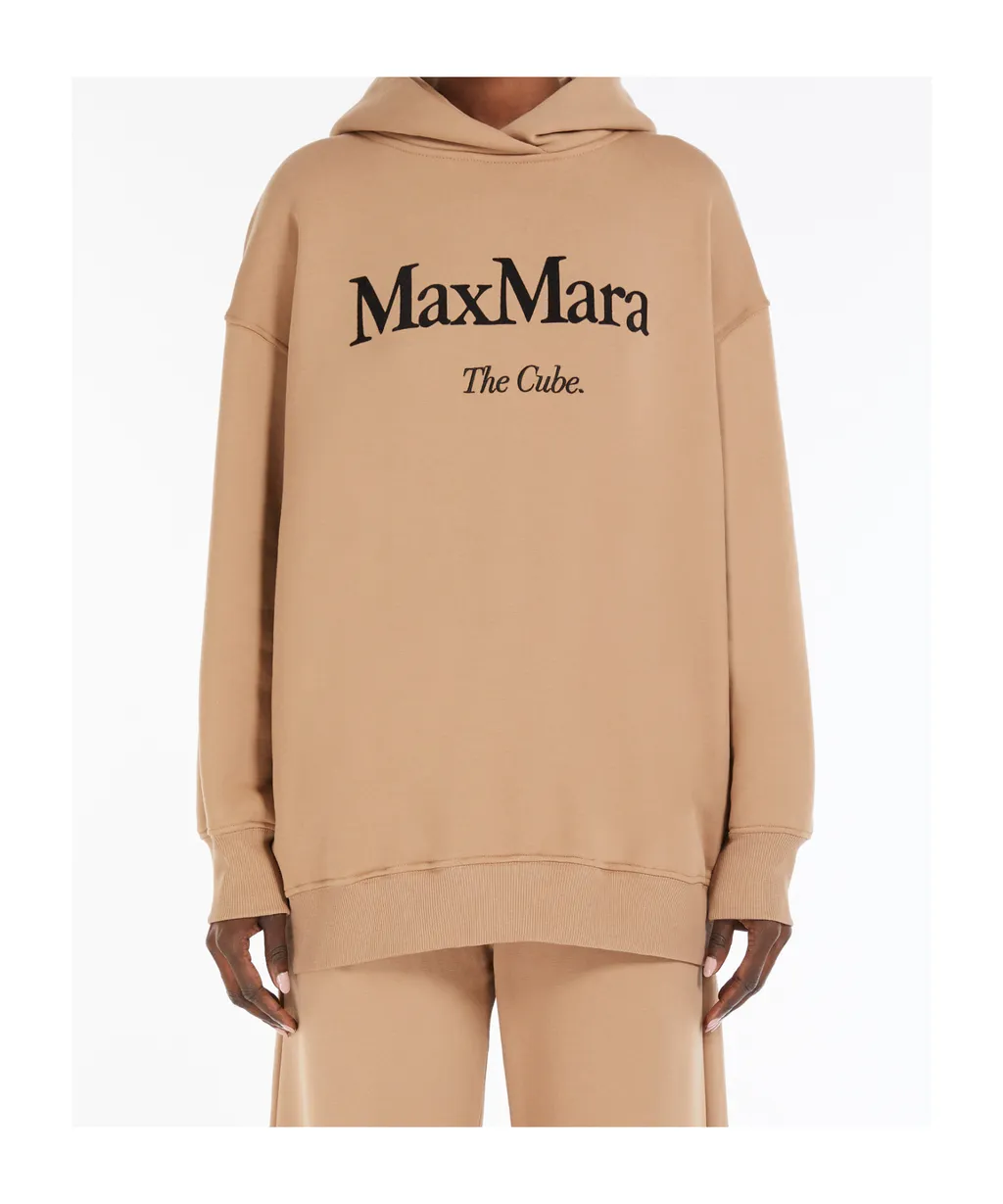 Logo Detailed Long-Sleeved Hoodie
