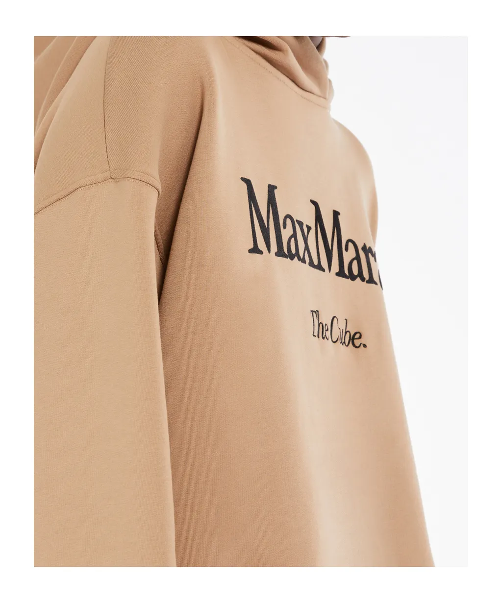 Logo Detailed Long-Sleeved Hoodie