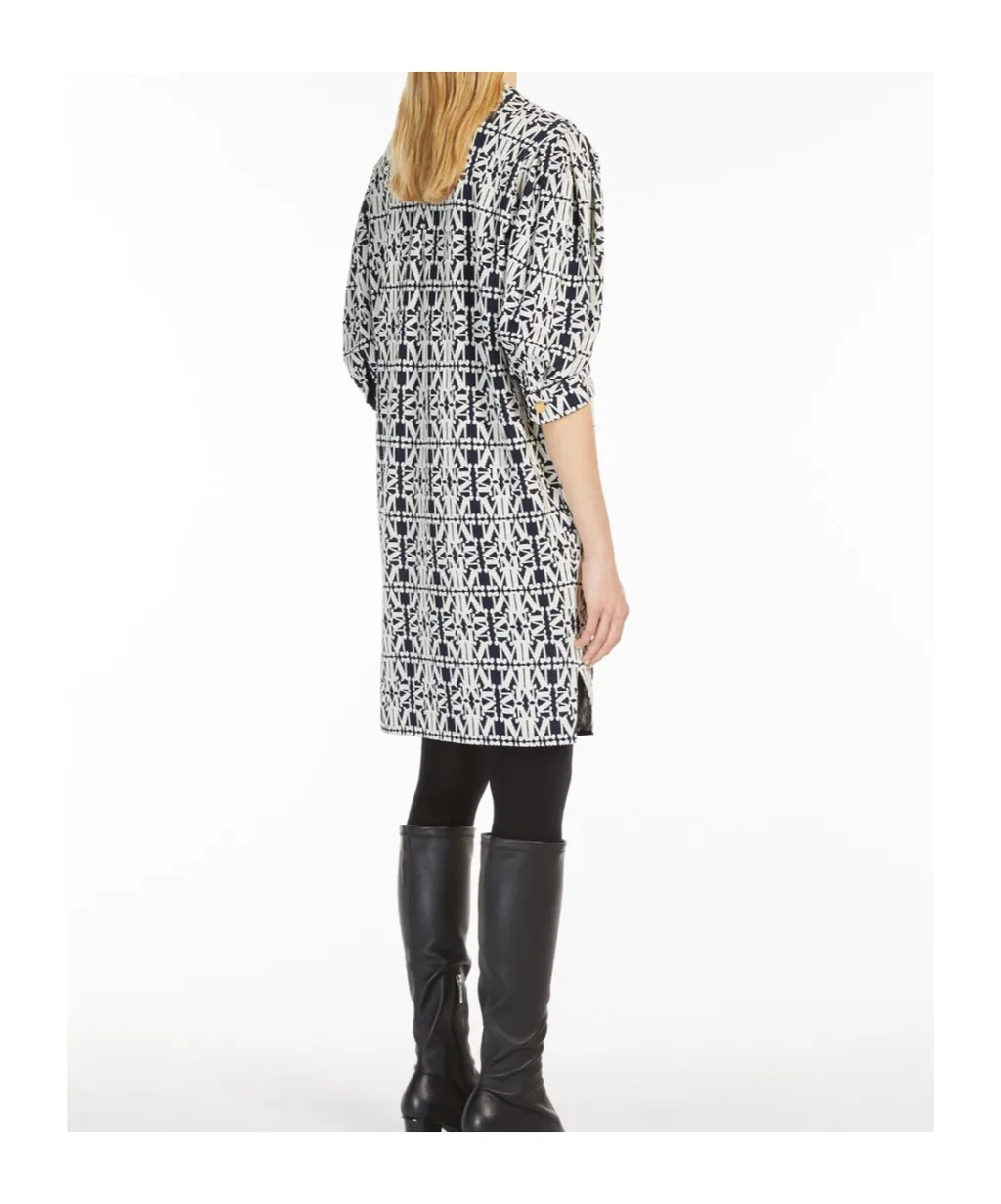 Jacquard Jersey Dress