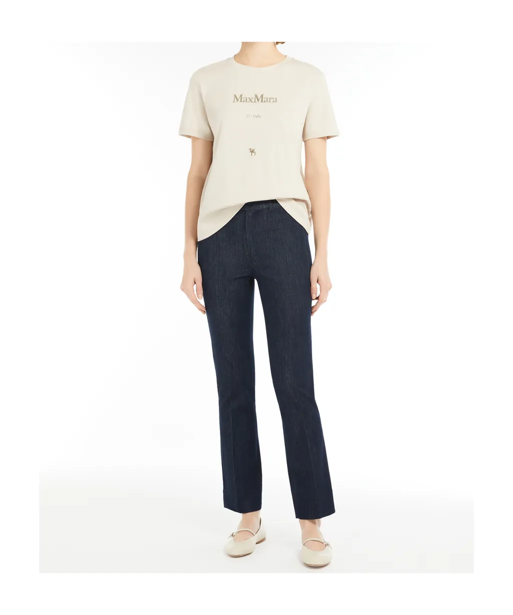 Stretch-Denim Skinny Trousers
