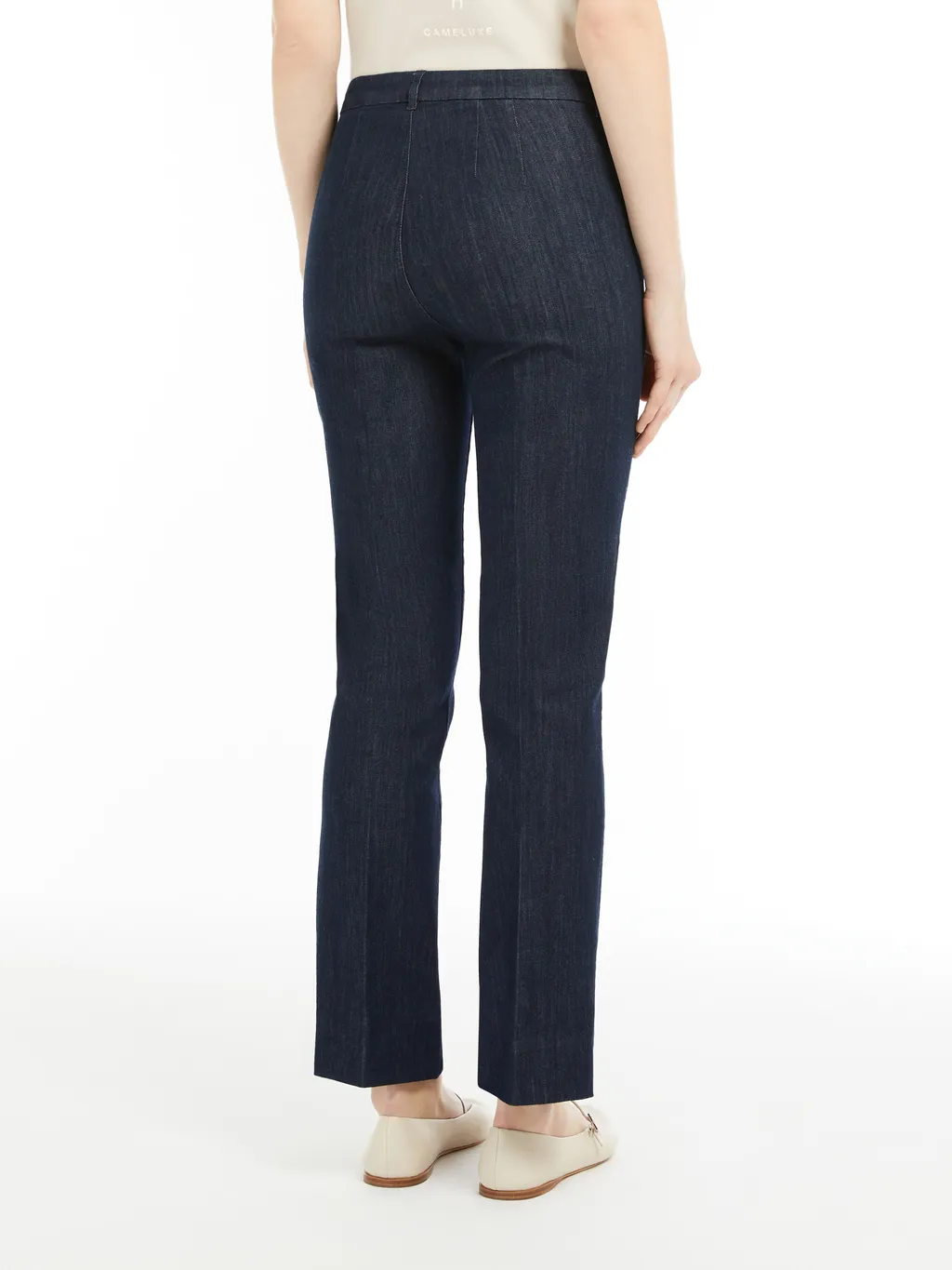 Stretch-Denim Skinny Trousers