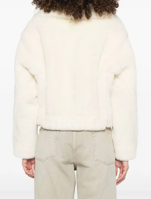 Collared Long-Sleeved Coat