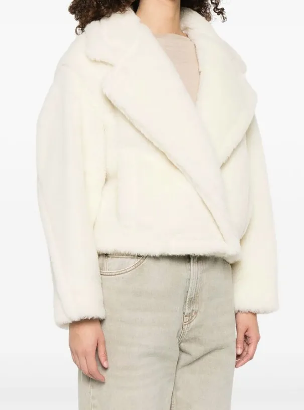 Collared Long-Sleeved Coat