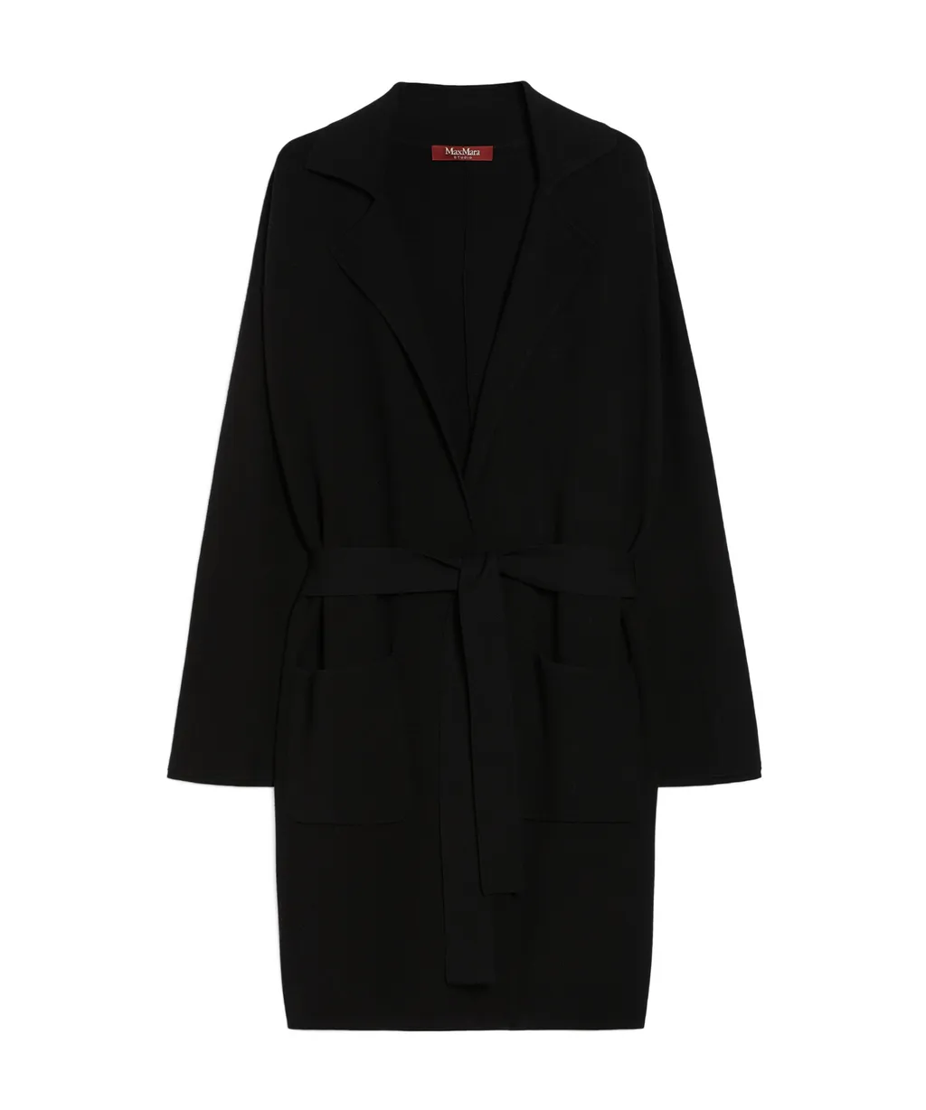 Belted Long-Sleeved Coat