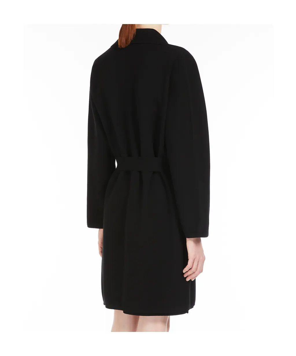 Belted Long-Sleeved Coat