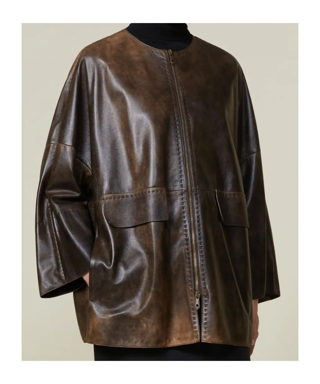 Gambero Crewneck Zipped Jacket