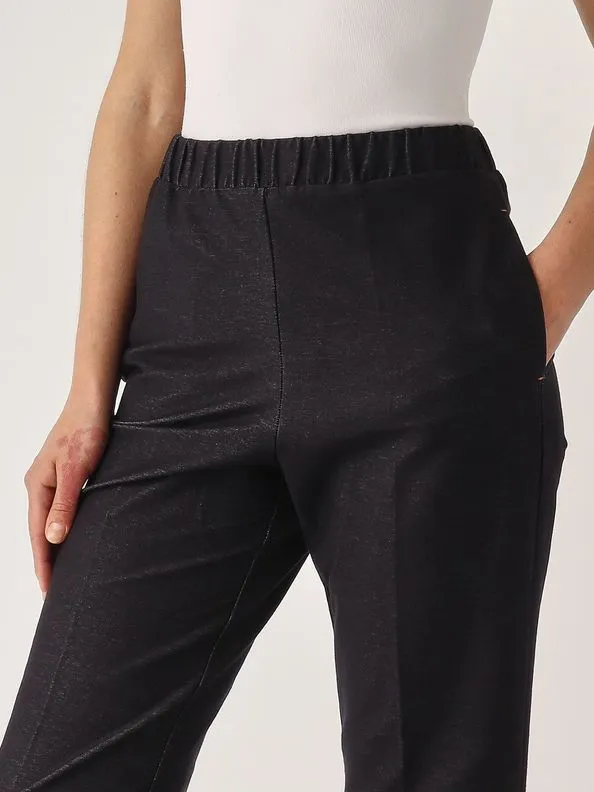 Elastic Waist Casual Pants
