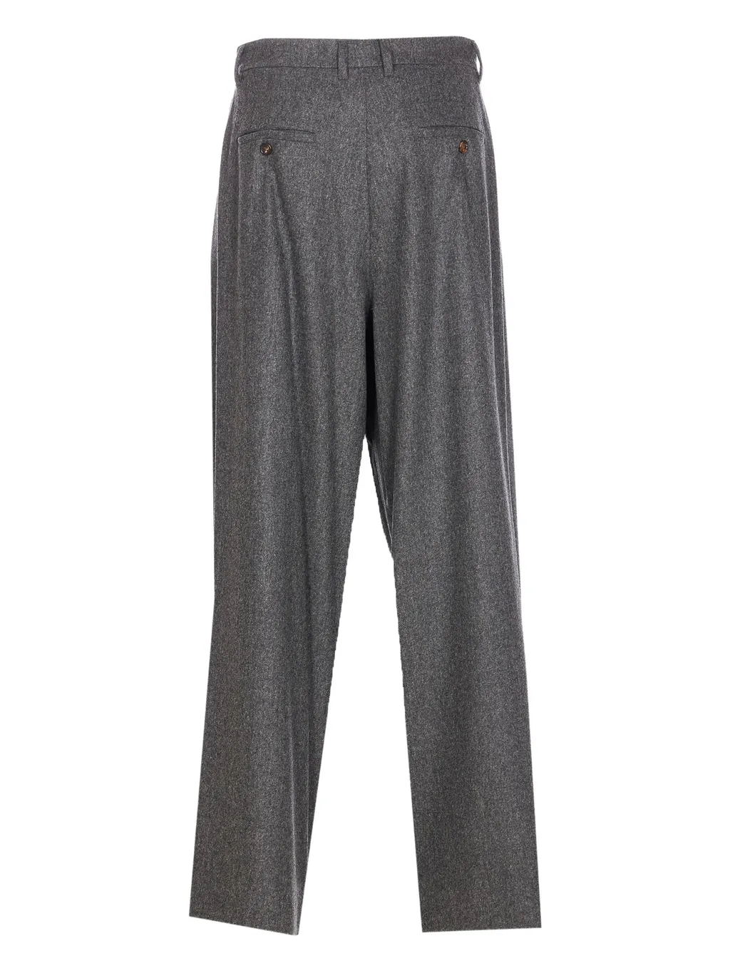 Pleated Wool Trousers