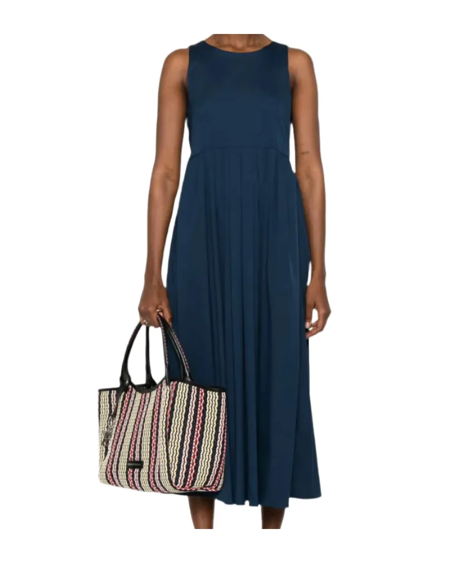 Sleeveless Poplin Dress