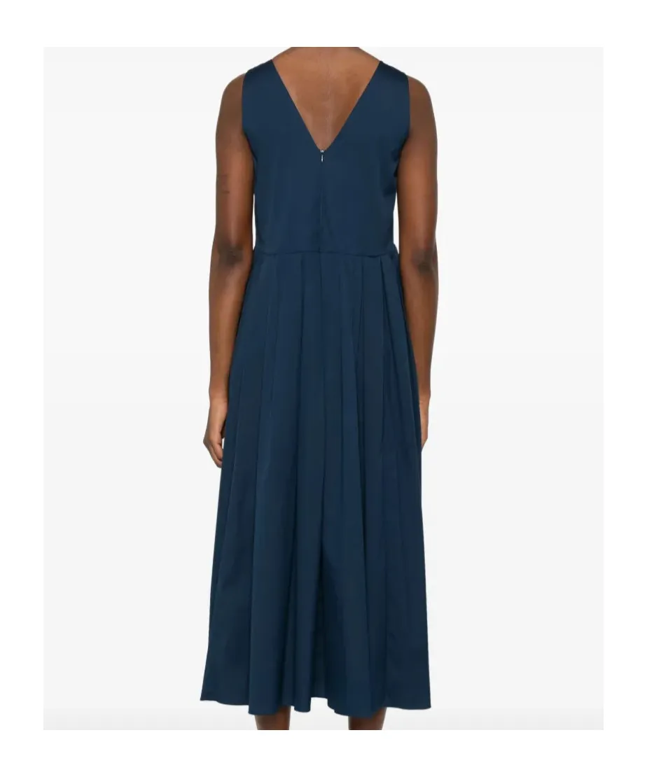 Sleeveless Poplin Dress