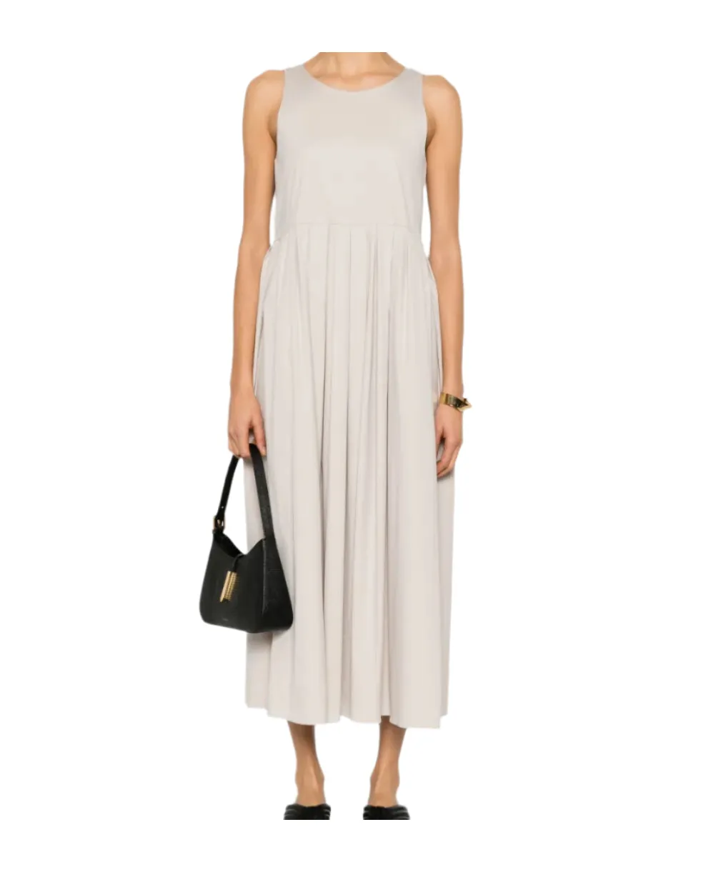 Sleeveless Poplin Dress