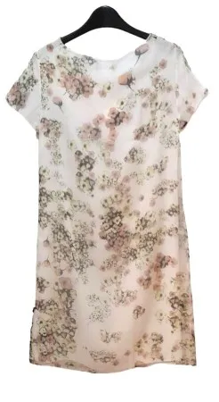 Round Neck Short Sleeve Dress