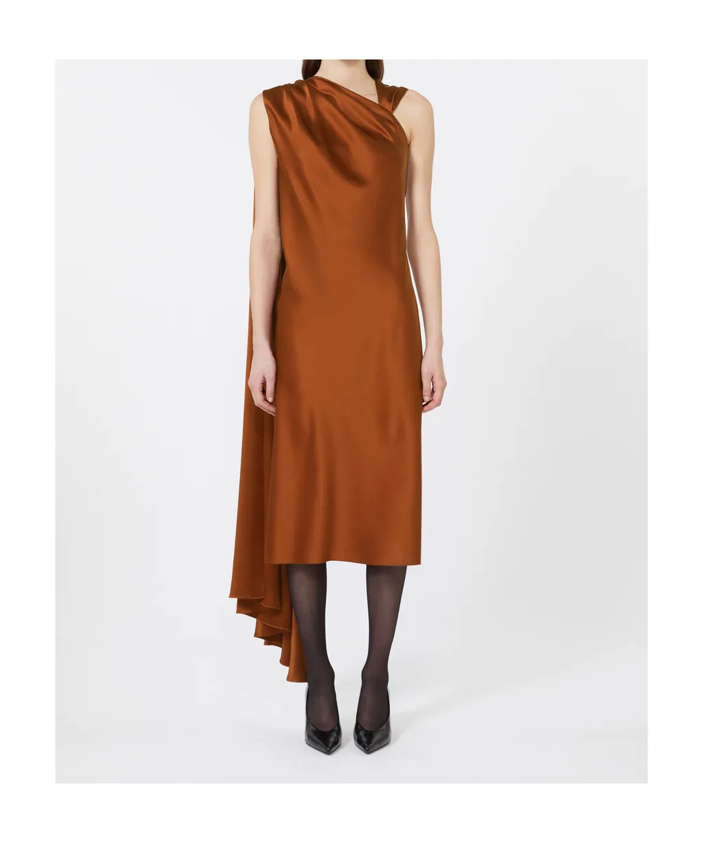Silk Satin Cocktail Dress
