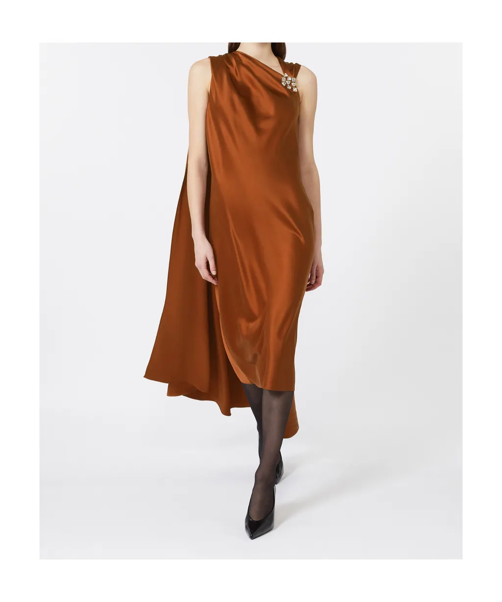 Silk Satin Cocktail Dress