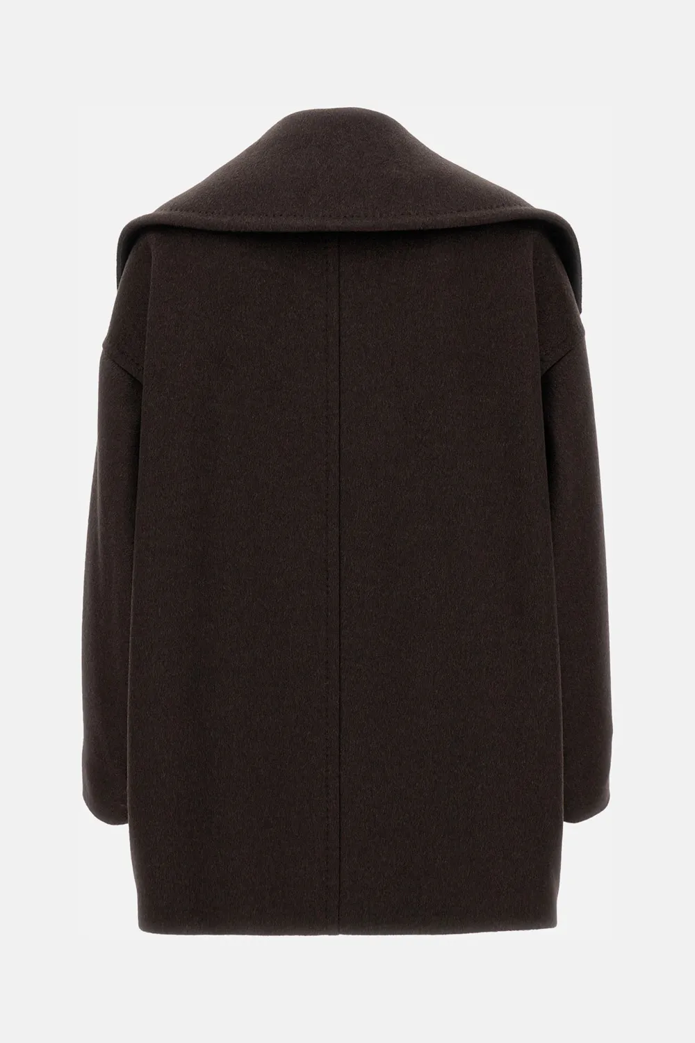 Mario Double-Breasted Long-Sleeved Coat