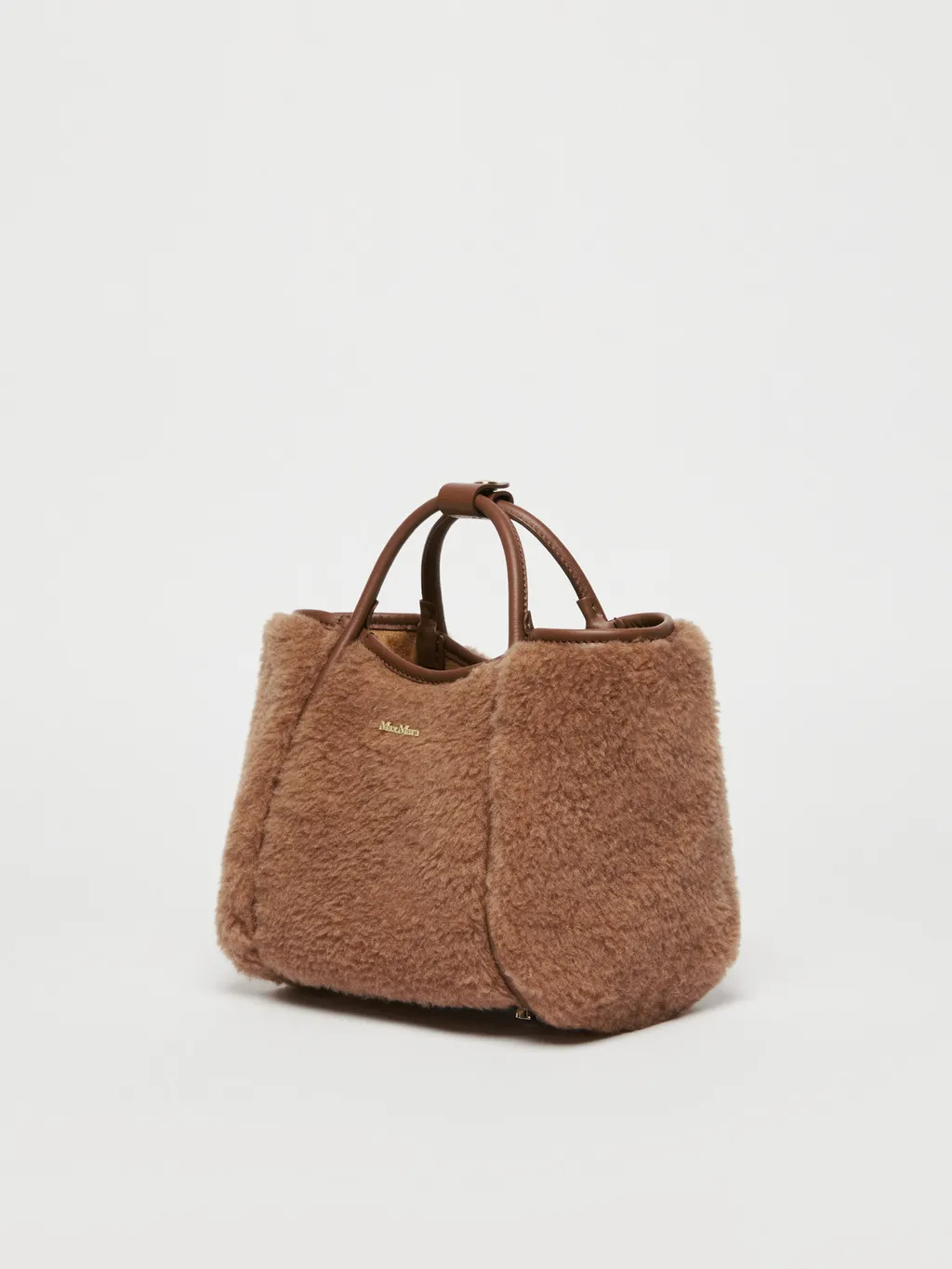 Logo Lettering Top Handle Bag
