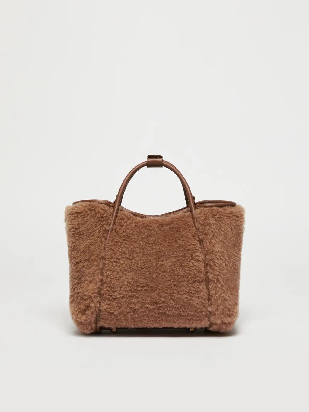 Logo Lettering Top Handle Bag