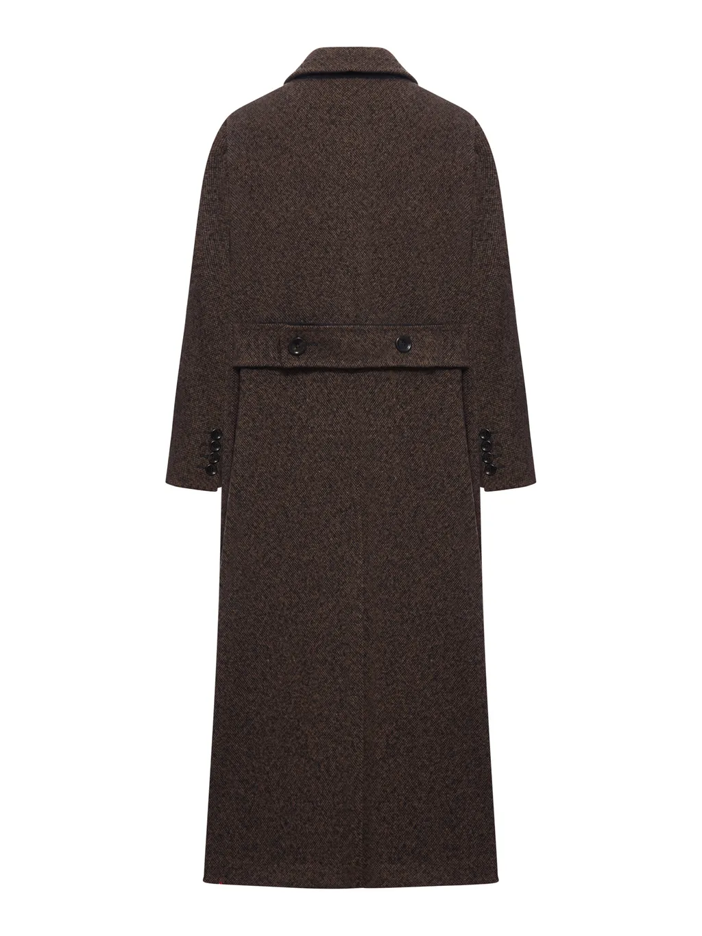 Arco1234 Double-Breasted Long Coat