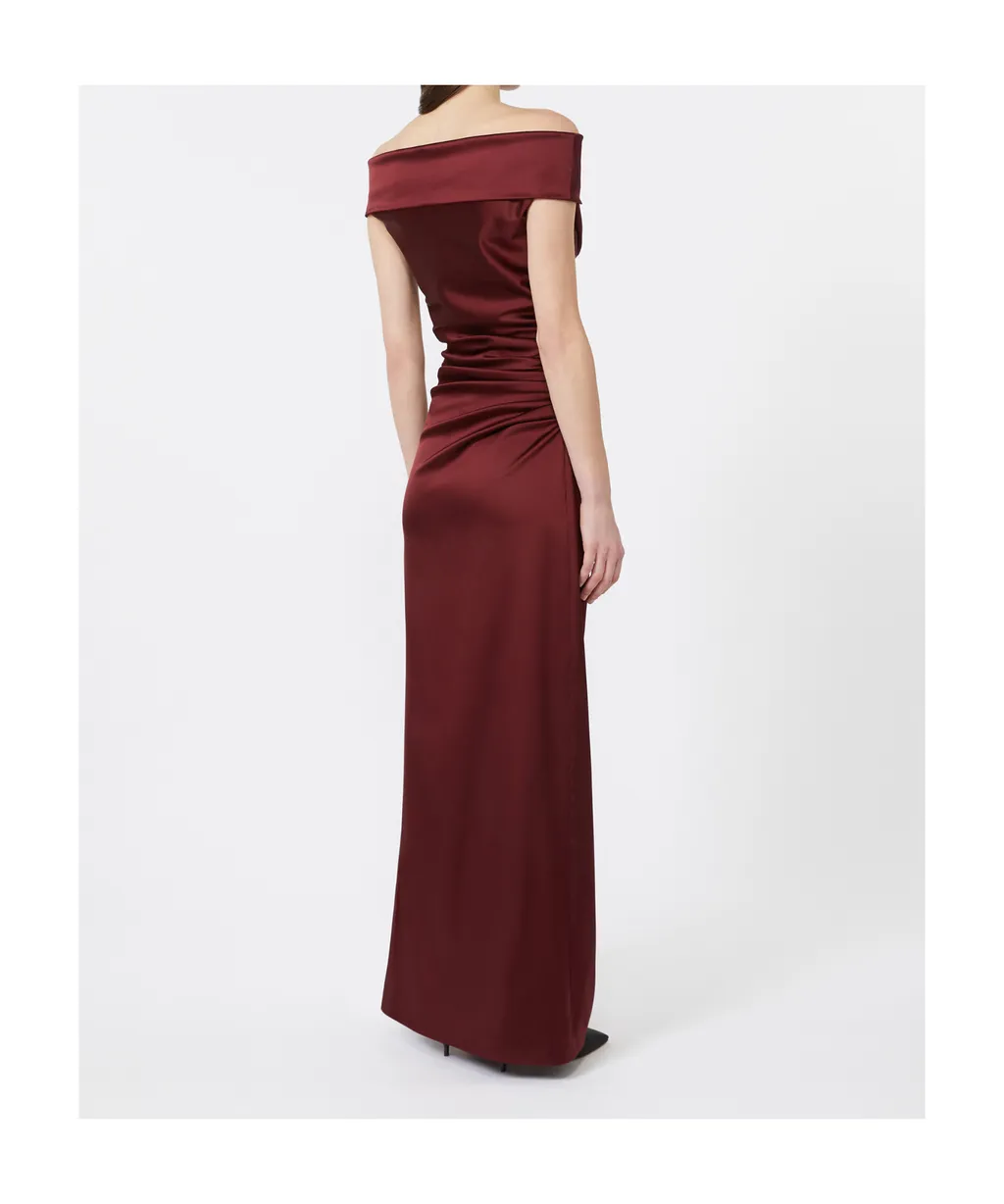 Pianoforte Opaco Off-Shoulder Dress