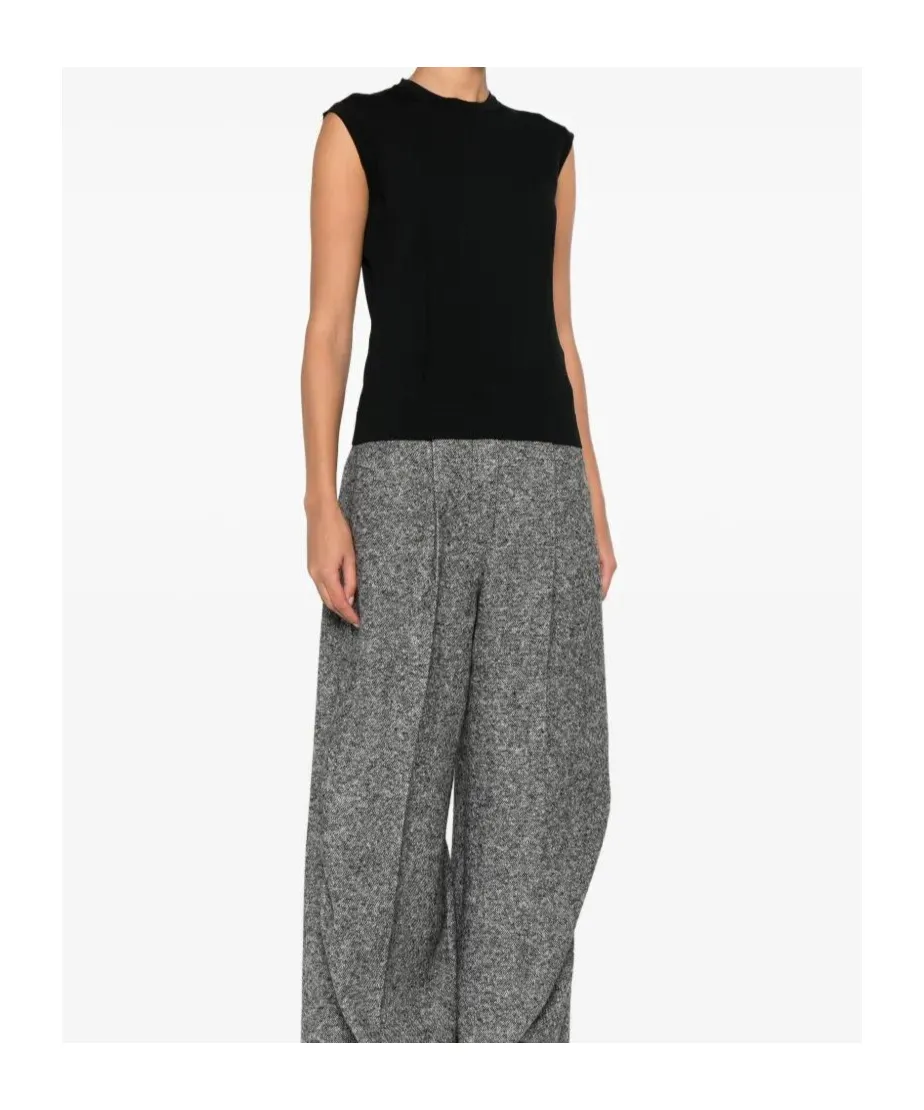 Crew Neck Vest