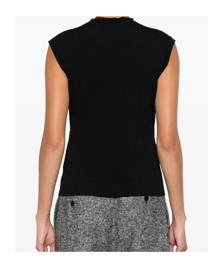 Crew Neck Vest