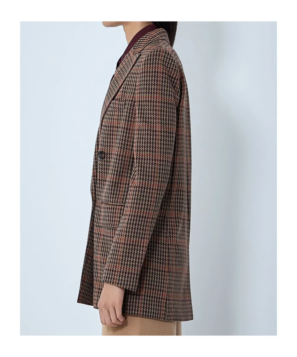 Guelfo Checked Blazer