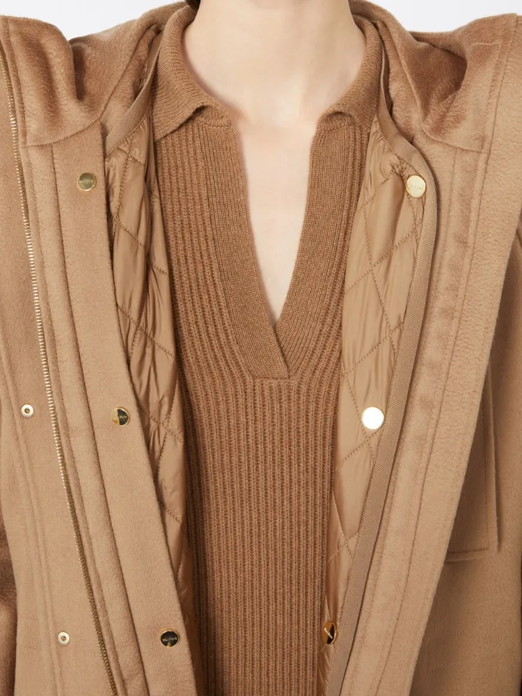 Long-Sleeved Hooded Parka