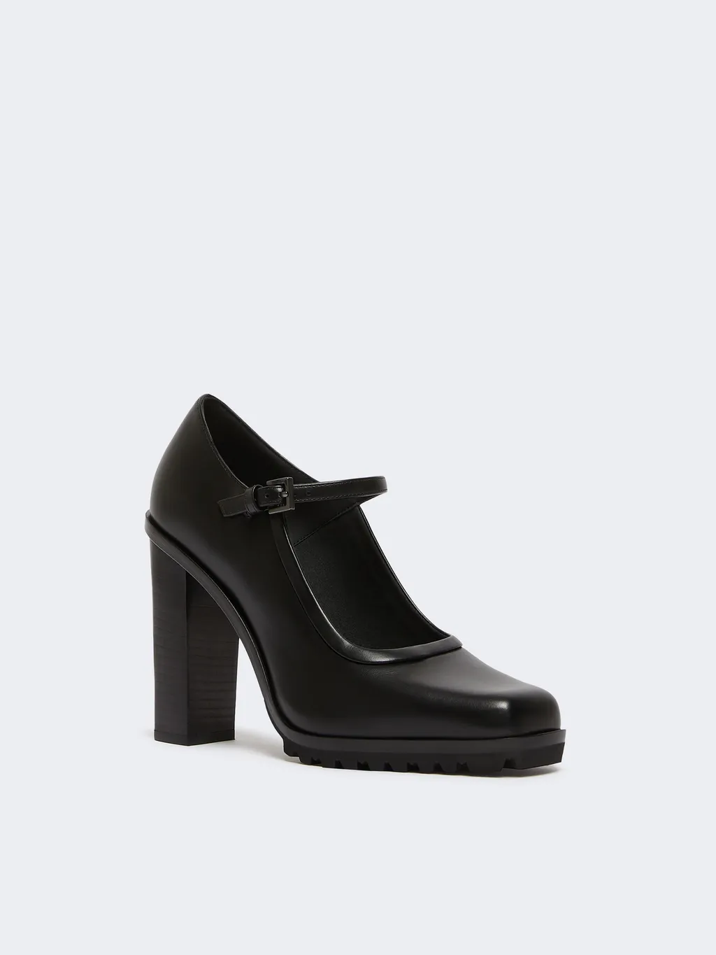 Mary Janes In Leather