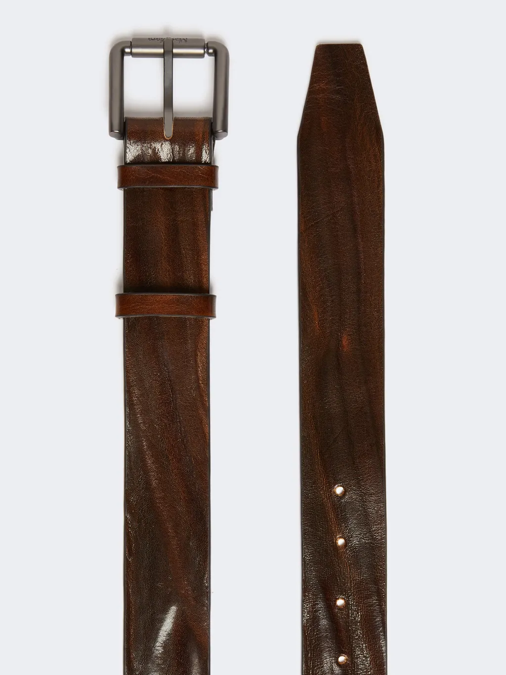 Long Leather Belt