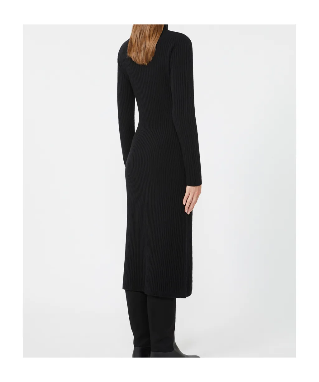 Wool And Cashmere Slim-Fit Dress