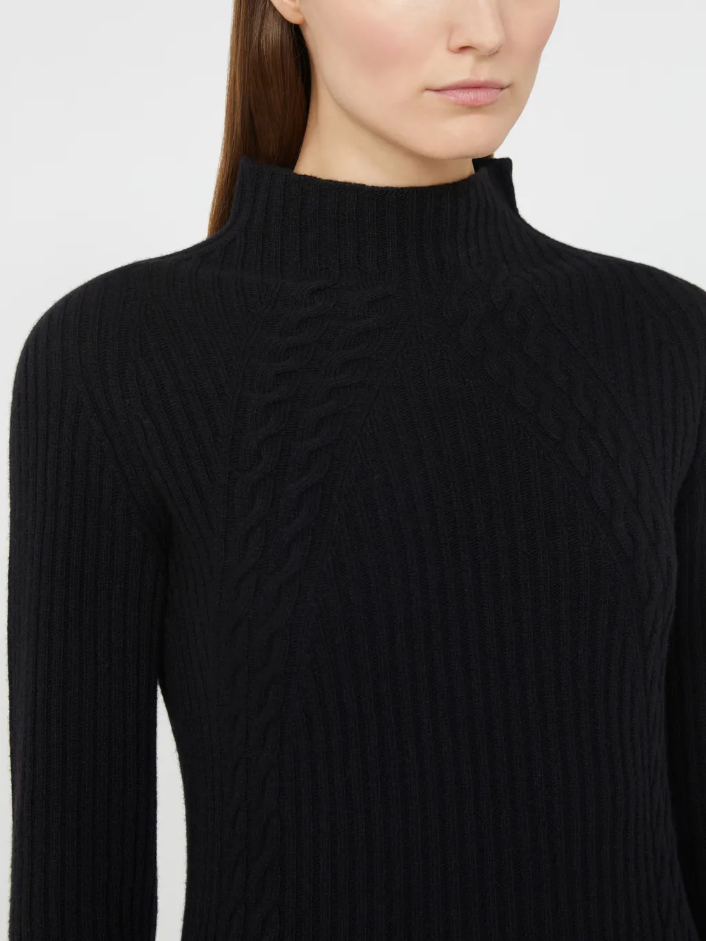 Wool And Cashmere Slim-Fit Dress