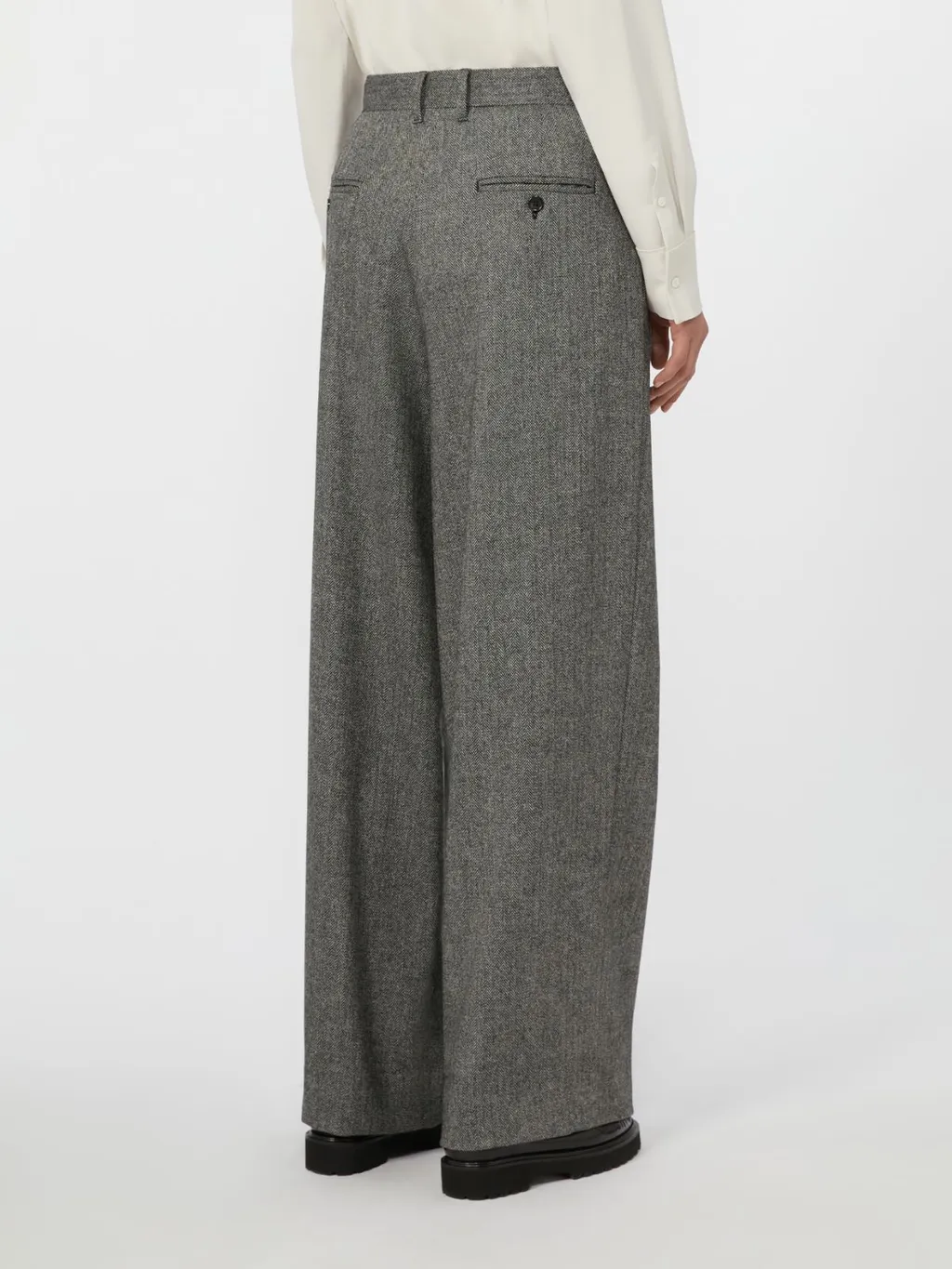 Wool Flannel Trousers