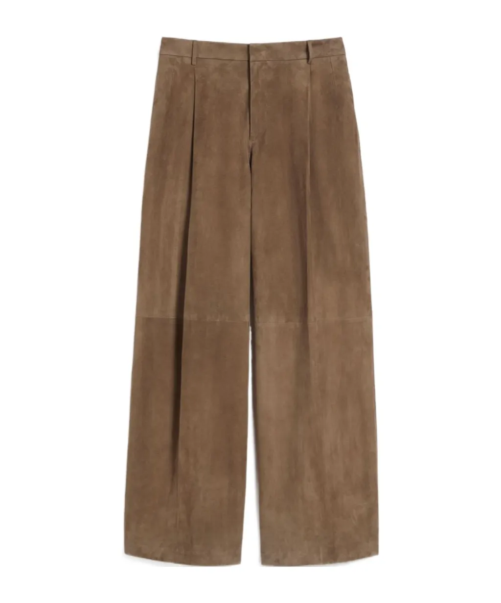 Brando Pleat Detailed Trousers