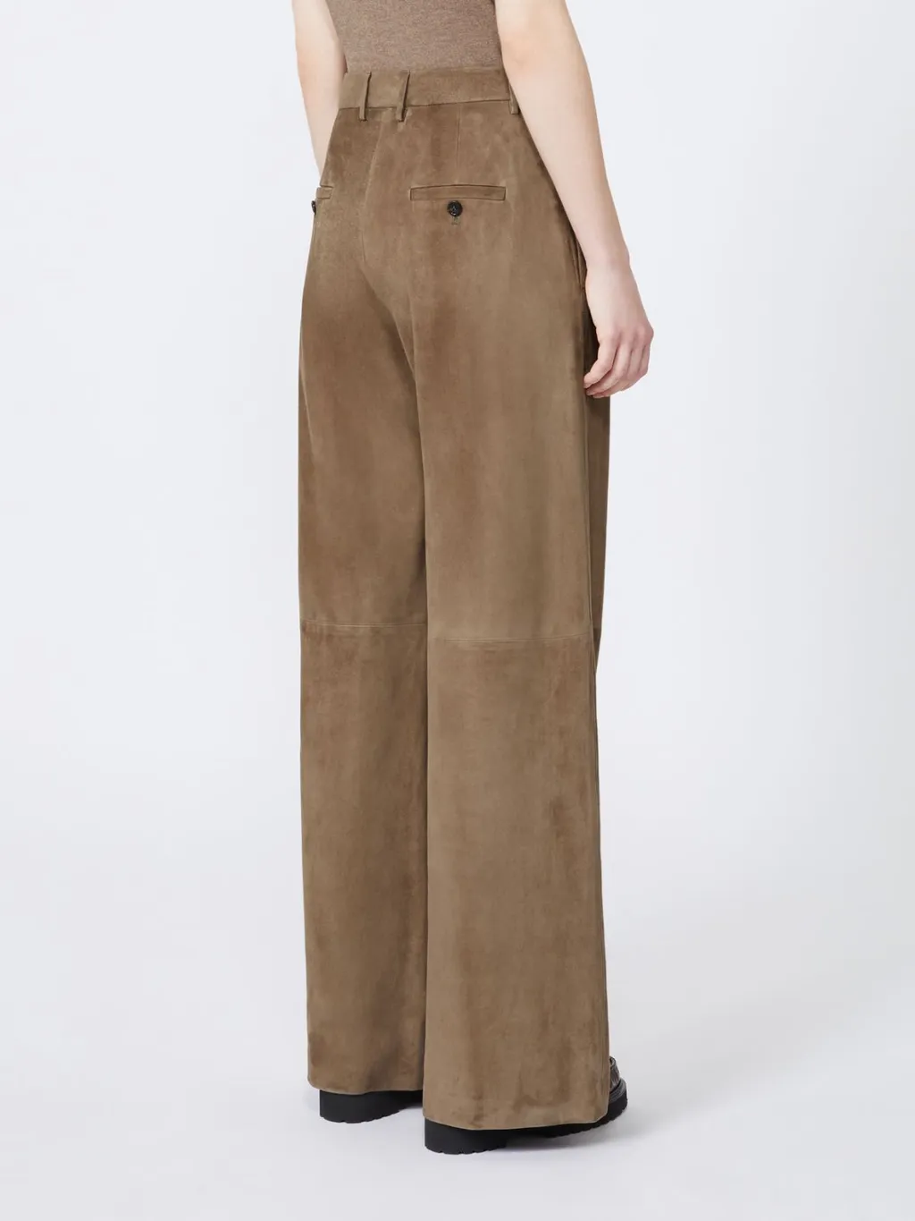 Brando Pleat Detailed Trousers