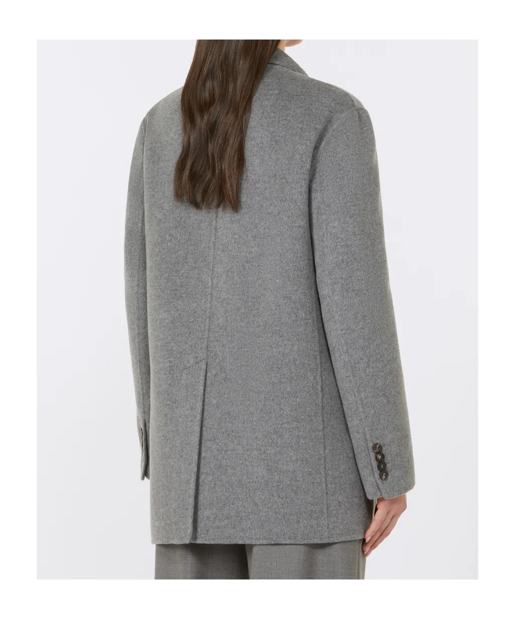Wool And Silk Double-Cloth Blazer