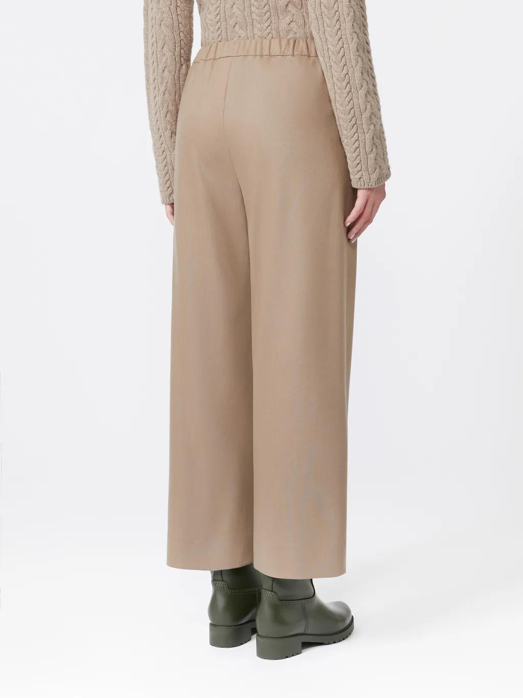 Floria Drawstring Wide Leg Trousers