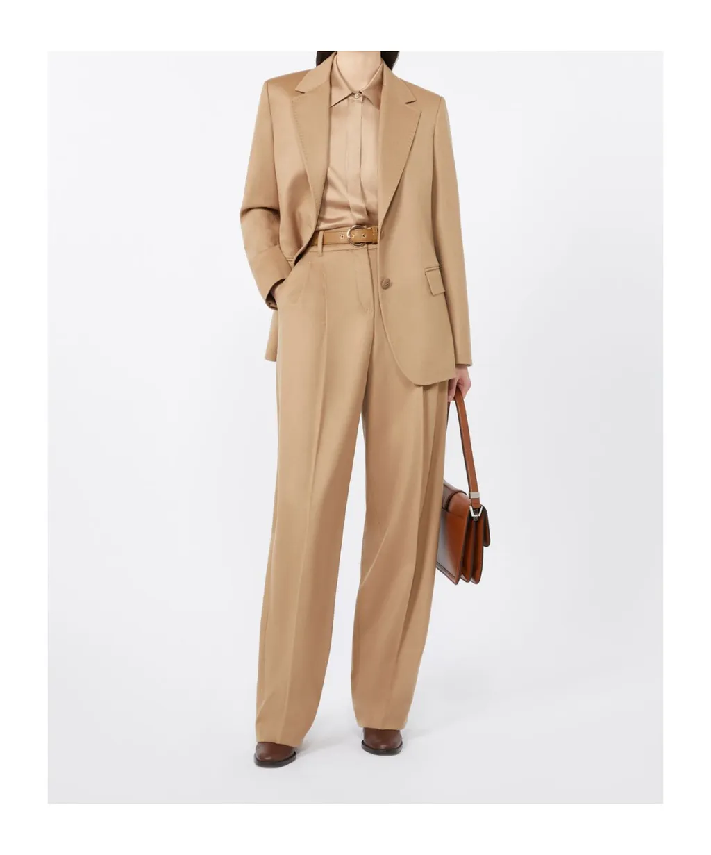 Flowing Wool Trousers