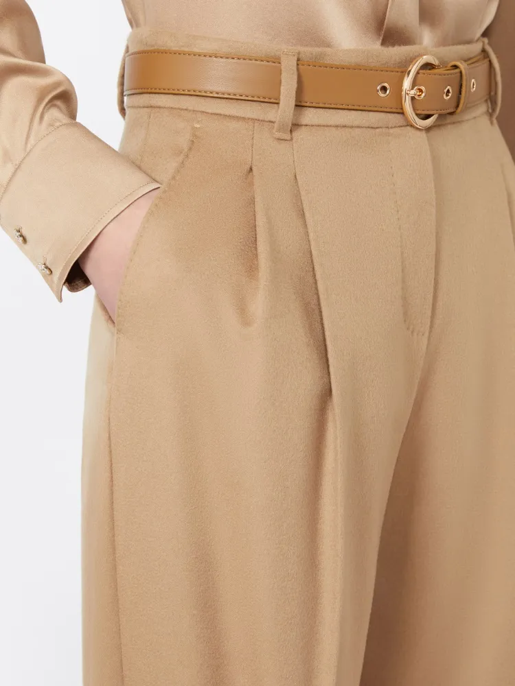 Flowing Wool Trousers